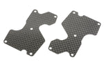 Mugen Seiki E2154b Graphite Front Lower Suspension Arm Mount Plate 2pcs (1mm): X8R/8RE/8/8E