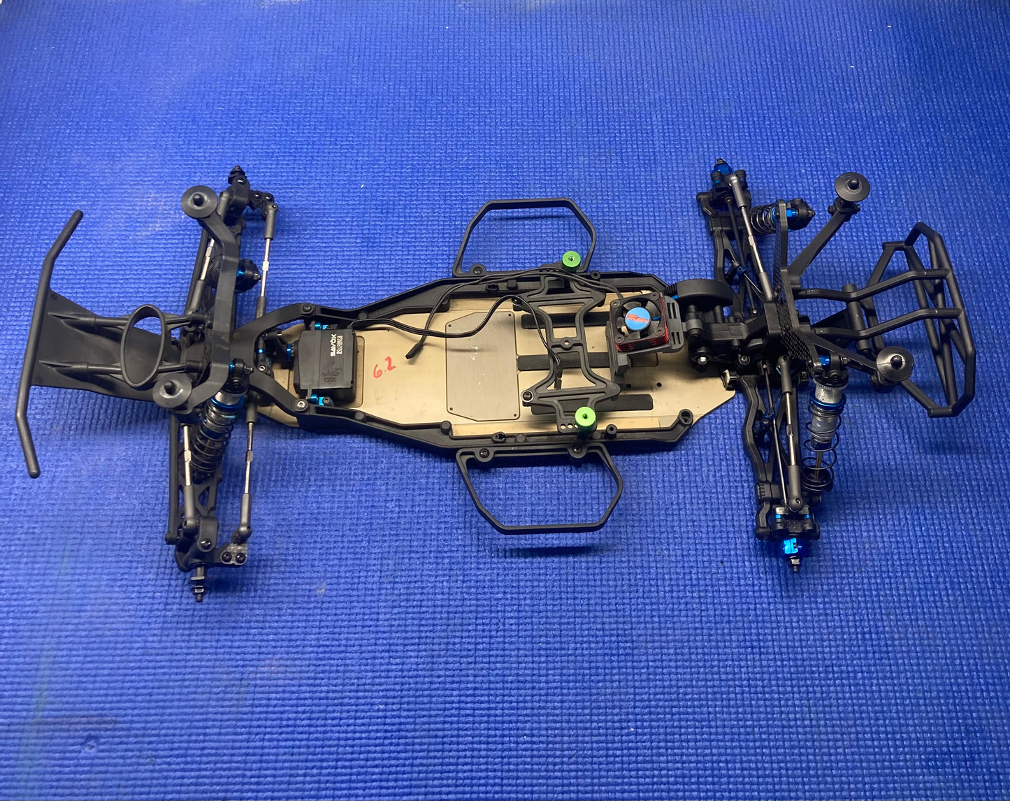 Team Associated RC10SC6.2 – Used Carpet Setup