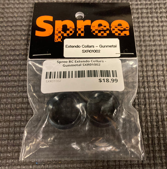 Spree RC Extendo Collars - Gunmetal SXR01002