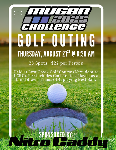 ⛳️ Mugen Challenge 2025 Golf Outing ⛳️ Sponsored by Nitro Caddy