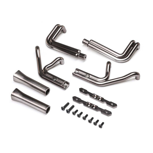 Losi LOS-2440 Header Set, Blue Steel: 22S Sprint