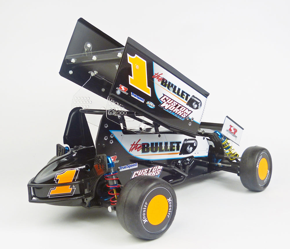 Custom Works 0740 R/C "The Bullet" High Bite Sprint Car