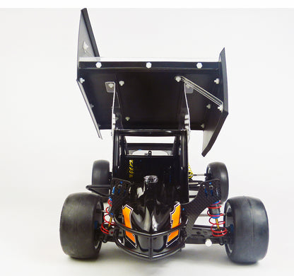 Custom Works 0740 R/C "The Bullet" High Bite Sprint Car