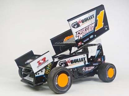 Custom Works 0740 R/C "The Bullet" High Bite Sprint Car