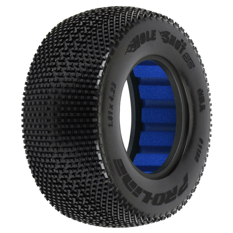 Pro-Line 1180-02 1/10 Hole Shot 2.0 M3 Front/Rear 2.2"/3.0" Short Course Tires (2)