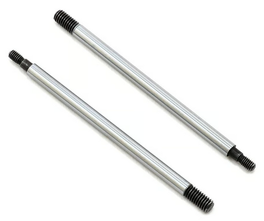 Team Associated 81175 39.5mm RC8B3 Factory Team "Chrome Finish" Rear Shock Shaft (2)