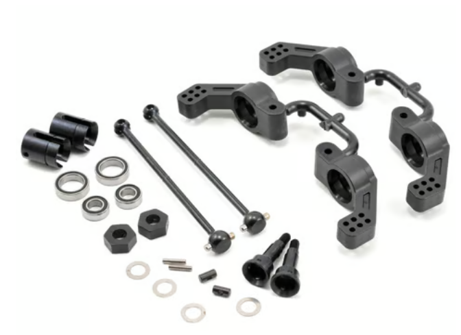 Tekno TKR1951X RC M6 Driveshaft & Hub Carrier Set