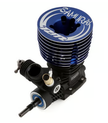 ProTek RC Samurai RM Maifield Edition 3-Port .21 Competition Nitro Engine w/21j Carburetor (Turbo Plug, Ceramic Bearing)