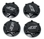 JConcepts 2451-2 Fin 17mm 1/8th Serrated Light Weight Wheel Nut (Black) (4)