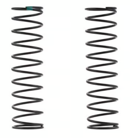 Team Associated 81236 RC8B Rear V2 Shock Spring Set (Green - 4.0lb/in) (2)