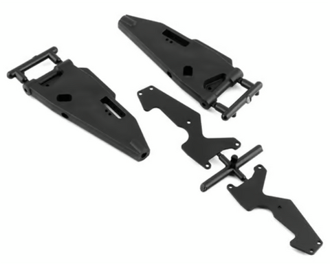Mugen E2161A MBX8T/MBX8TE Front Lower Suspension Arm Set