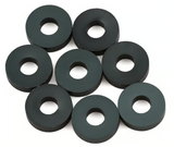 Mugen H0181C-GA 3x8x2mm Aluminum Roll Center Spacer (Gun Metal) (8)