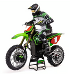 Losi 06002 Promoto-MX RTR 1/4 Brushless Dirt Bike (Pro-Circuit) w/2.4GHz DX3PM Radio, MS6X & Battery & Charger