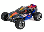 Traxxas 44096-3 Nitro Rustler 1/10 RTR Stadium Truck (Silver/Blue) w/TQi 2.4GHz, TSM, EZ Start, Battery & DC Charger