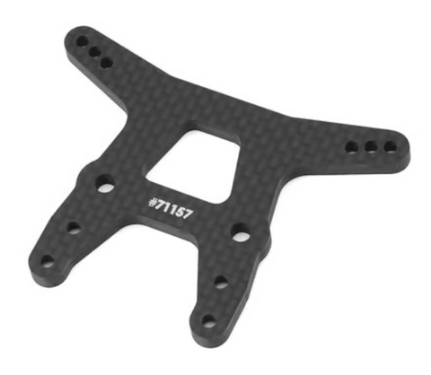 Team Associated 71157 RC10T6.4 Carbon Front Shock Tower (Gullwing Arm)