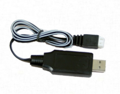HRP DCM28001-06USB Charger with Cable, for CAT 1/20 Scale RC 330D Excavator