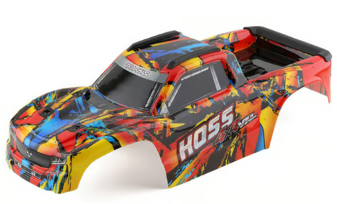 Traxxas 9011R Hoss Pre-Painted Body (Solar Flare)