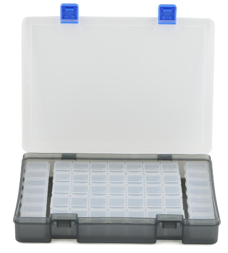 Koswork 32116 7×7 Parts Storage Box (49 Compartments) (245x175x38mm)