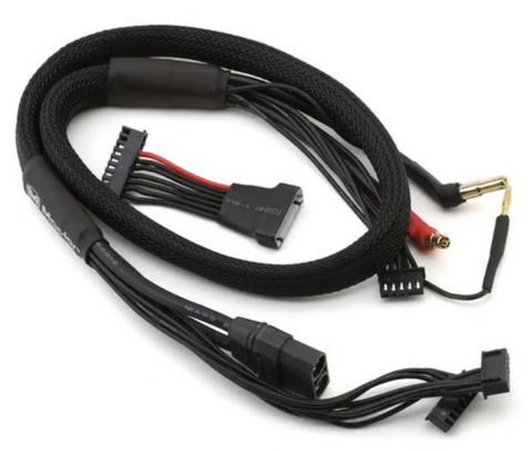 Maclan MCL4333 Max Current 2S/4S Charge Cable (XT90) (Junsi iCharger 456 & 458DUO) w/4mm & 5mm Bullet Connector