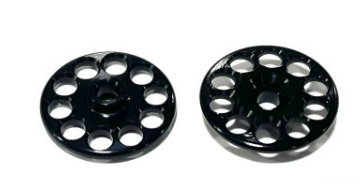 GFRP GFR-1045-BL Sprint Car Wing Buttons (Black)
