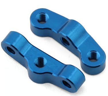 Team Associated 92441 RC10B7 Aluminum Hub Link Mounts (+1mm)