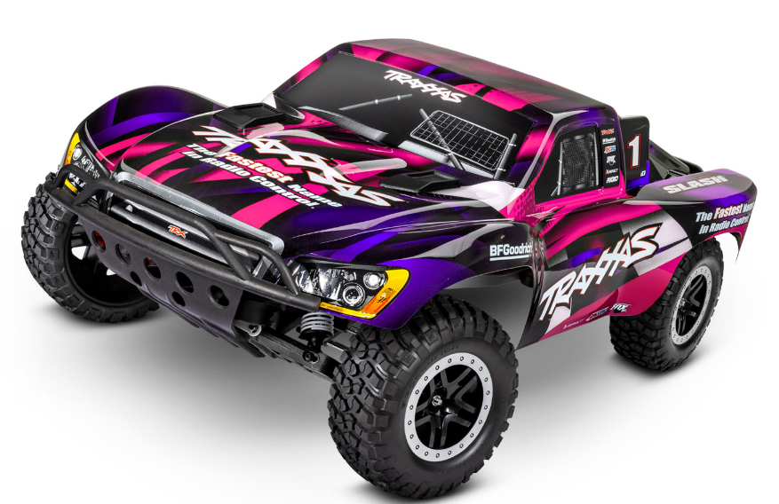 Traxxas Slash 58034 8 1 10 Scale 2WD Short Course Truck w USB C LCRC Raceway
