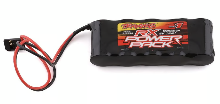 Traxxas 3036 5-Cell Flat Receiver NiMH Battery Pack (6.0V/1100mAh)
