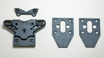 Mugen Seiki B2107 Front Bulkhead and Kick Shims: MSB1