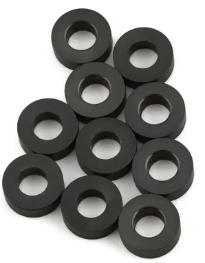 Mugen Seiki A2804a 3x6x2mm Aluminum Shims (10)