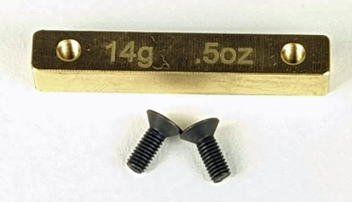 Customer Works 8312 TRUESPEED 1/2oz (14g) BRASS WEIGHT M3