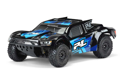 Pro-Line 3458-18 Flo-Tek Fusion Pre-Painted Pre-Cut Short Course Body (Black) (Slash, Slash 4x4, SC5M, 22SCT, PRO-Fusion SC 4x4)