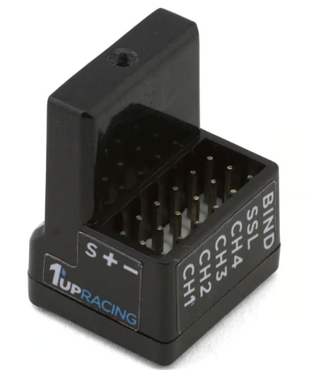 1UP Racing 1UP10106 4-Channel Sanwa FH5 Antenna-Free 2.4GHz Receiver