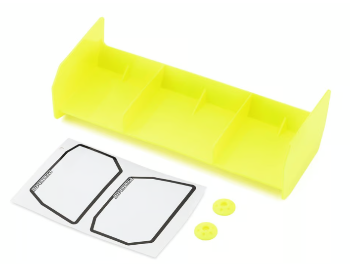 ProTek RC PTK-7617-YLW 1/8 Off-Road Euro Wing (Flo. Yellow)