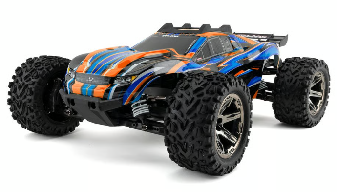 Traxxas Rustler 4x4 VXL 1/10 RTR TQi TSM HD Orange w/o Battery & Charger Traxxas Rustler 4x4 VXL 1/10 RTR TQi TSM HD Orange w/o Battery & Charger