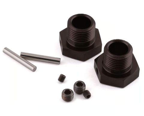 Kyosho IFW625N MP10 TKI2 17mm Narrow Wheel Hubs (Gunmetal) (2)