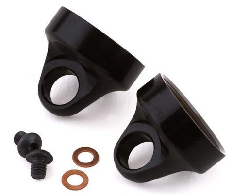 Team Losi Racing TLR333021 Aluminum G3 Domed Bleeder Shock Caps (2)