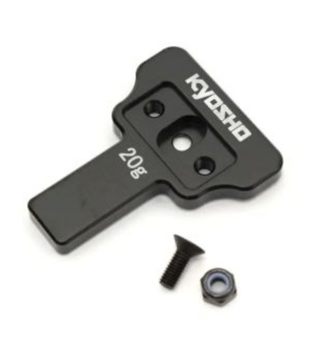 Kyosho IFW604B-20 Front Chassis Weight(20g/MP10/MP9e EVO.)
