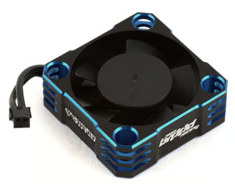 Team Brood BRO-TBR-VENTUSEBLUE Ventus Aluminum 30mm ESC Fan w/Micro Plug (Blue)