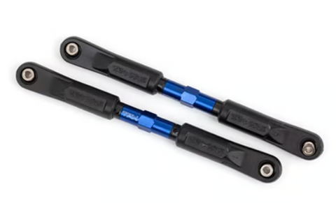 Traxxas 9547X Sledge Aluminum Front Camber Link Tubes (Blue) (2)