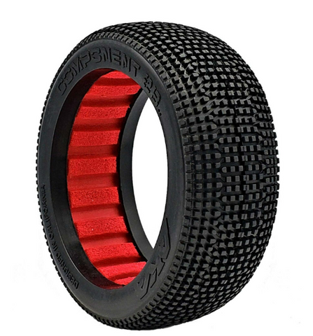 AKA Tires AKA14032VR 1/8 Buggy Tires (2) (Super Soft) 14032VR