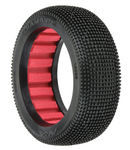 AKA 14035QR 1/8 Diamante Super Soft Long Wear Fr/Rr Off-Road Buggy Tires (2)