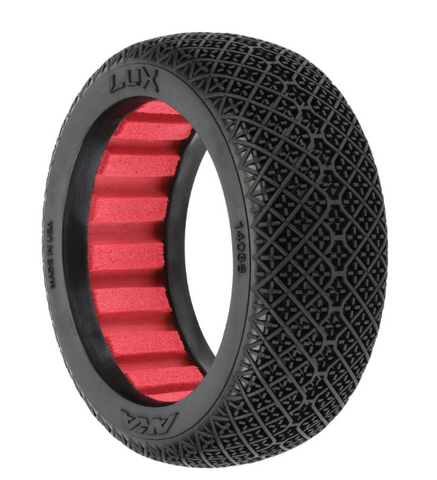 AKA 14036QR 1/8 Lux Super Soft Long Wear Front/Rear Off-Road Buggy Tires (2)