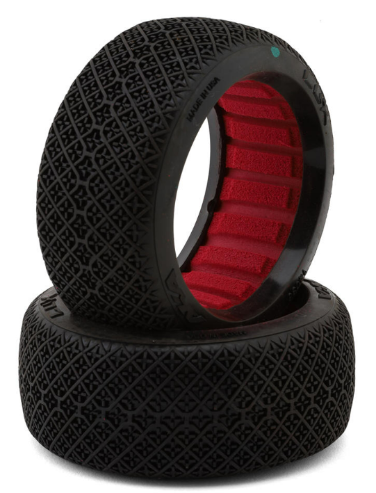 AKA 14036XR Lux 1/8 Buggy Tires (2) (Soft - Long Wear)