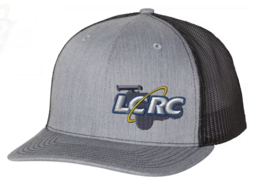 LCRC Snap Back Hat - Richardson's Trucker Cap - Grey