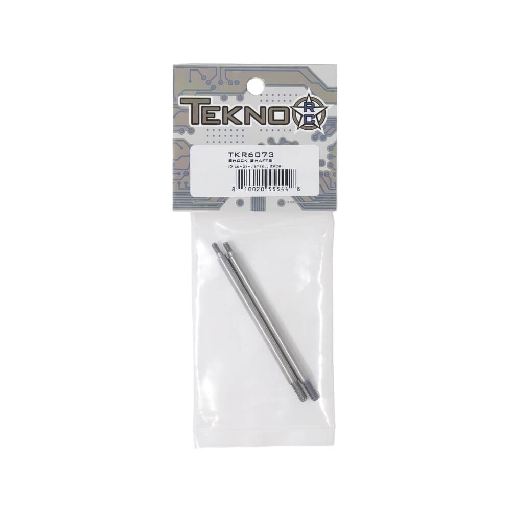 Tekno TKR6073  – Shock Shafts (D length, 70.5mm, steel, 2pcs)
