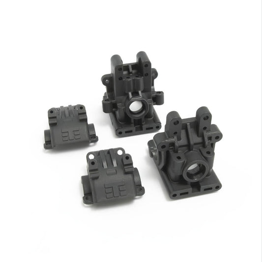 Tekno RC TKR6519C – Bulkhead Set (f/r, revised 2025, EB/ET410 all)