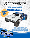 Team Associated 70009 RC10SC6.4 1/10 SC6.4 Off Road Electric 2WD Short Course Truck Team Kit