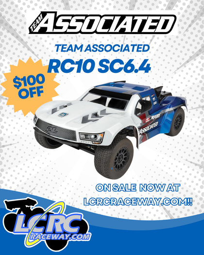 Team Associated 70009 RC10SC6.4 1/10 SC6.4 Off Road Electric 2WD Short Course Truck Team Kit