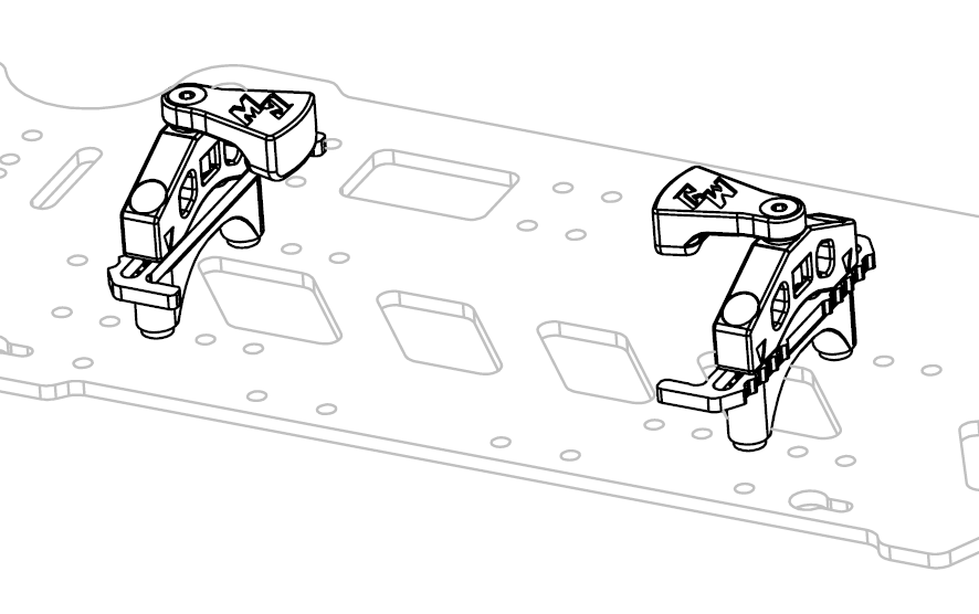 Custom Works 3321 V2 Battery Mount Kit