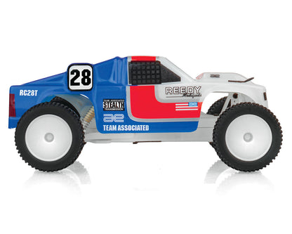 Team Associated 20167 RC28T Zoom 1/28 RTR 2WD Micro RC10T Truck w/2.4GHz Radio, Integrated Battery & USB-C Cable